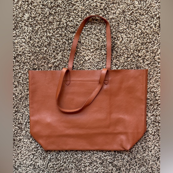 Flawed Vintage Cuyana Raw Edge Tote - Picture 1 of 4